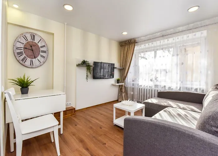 Baltieji Senamiescio Apartamentai Prie Aqua Parko